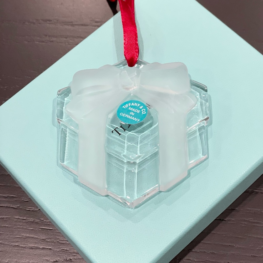 Tiffany & Co. Crystal Bow Ornament